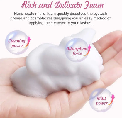 Shampoing pour extension de cils