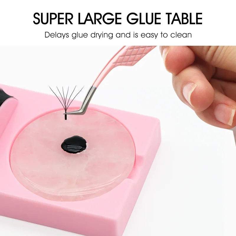 Support d'assistance extension de cils 2 en 1