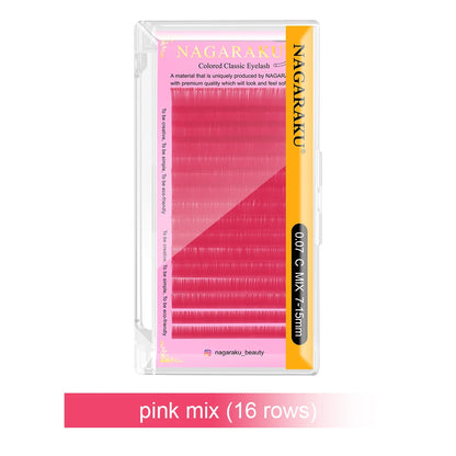 Cils de couleurs Volume Russe